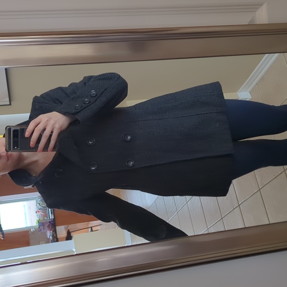 Grey pea coat - Picture 2 of 5